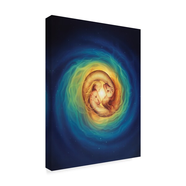 Kirk Reinert 'Pisces' Canvas Art,35x47